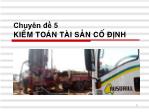 Chuyên đề 5: Kiểm toán tài sản cố định