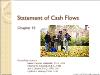 Kế toán, kiểm toán - Chapter 13: Statement of Cash Flows