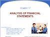 Kế toán, kiểm toán - Chapter 17: Analysis of financial statements