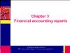Kế toán, kiểm toán - Chapter 3: Financial accounting reports