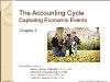 Kế toán, kiểm toán - Chapter 3: The accounting cyclecapturing economic events