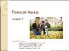 Kế toán, kiểm toán - Chapter 7: Financial assets