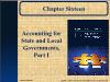 Kế toán, kiểm toán - Chapter sixteen: Accounting for state and local governments