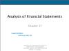 Quản trị Kinh doanh - Chapter 17: Analysis of financial statements