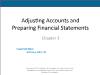 Quản trị Kinh doanh - Chapter 3: Adjusting accounts and preparing financial statements
