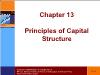 Tài chính doanh nghiệp - Chapter 1: Principles of capital structure