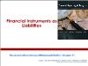 Tài chính doanh nghiệp - Chapter 11: Financial instruments as liabilities