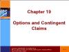 Tài chính doanh nghiệp - Chapter 19: Options and contingent claims