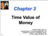 Tài chính doanh nghiệp - Chapter 3: Time value of money