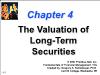 Tài chính doanh nghiệp - Chapter 4: The valuation of long - Term securities
