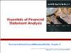 Tài chính doanh nghiệp - Chapter 5: Essentials of financial statement analysis