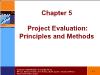 Tài chính doanh nghiệp - Chapter 5: Project evaluation: principles and methods