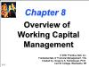 Tài chính doanh nghiệp - Chapter 8: Overview of working capital management