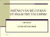 Tài chính doanh nghiệp - Chương 1: Lý thuyết tài chính