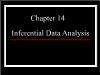 Y học - Chapter 14: Inferential data analysis
