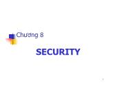 Bài giảng Cơ sở dữ liệu - Chương 8: Security - Nguyễn Việt Cường