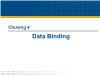 Bài giảng Lập trình cơ sở dữ liệu - Chương 4: Data Binding