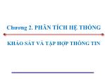 Bài giảng Phân tích Thiết kế Hệ thống - Chương 2: Phân tích hệ thống - Khảo sát và tập hợp thông tin