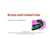 Data Structures and Algorithms - Chapter 4: Arrays and Linked Lists - Trần Minh Châu