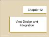 Database Management System - Chapter 12: View Design and Integration