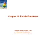 Database System Concepts - Chapter 18: Parallel Databases