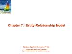 Database System Concepts - Chapter 7: Entity-Relationship Model