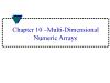 Electrical Engineering - Chapter 10: Multi-Dimensional Numeric Arrays