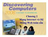 Giáo trình Hệ thống máy tính - Chương 2: Mạng Internet và hệ thống Web toàn cầu