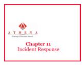 Security + Certification - Chapter 11: Incident Response - Athena