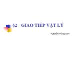 Truyền thông dữ liệu - Bài 2: Giao tiếp vật lý - Nguyễn Hồng Sơn