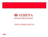 Bài giảng Các thiết bị mạng - Athena