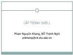 Bài giảng Hệ điều hành Linux - Lập trình Shell - Phạm Nguyên Khang