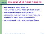 Bài giảng Hệ thống thông tin - Chương 1: Đại cương về hệ thống thông tin - Lê Văn Tấn