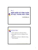 Bài giảng Kiến trúc máy tính - Bài 7: Biểu diễn và tính toán số học trong máy tính - Nguyễn Hồng Sơn