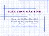 Bài giảng Kiến trúc máy tính - Chương 3: Các phép toán trên máy tính - Phạm Thanh Bình