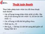 Bài giảng Kiến trúc máy tính - Thuật toán Booth - ĐHCN TP.HCM