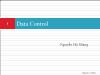 Bài giảng Lập trình Asp.Net - Phần 4.1: Data Control - Nguyễn Hà Giang