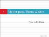 Bài giảng Lập trình Asp.Net - Phần 7: Master page, Theme & Skin - Nguyễn Hà Giang