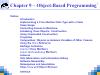 Bài giảng Lập trình Windows - Chương 8: Object-Based Programming