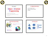 Bài giảng môn Lập trình C# - Chương 5: Object - Orientend Programming