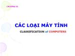 Bài giảng Nhập môn tin học - Chương 20: Các loại máy tính