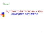 Bài giảng Nhập môn tin học - Chương 5: Sự tính toán trong máy tính