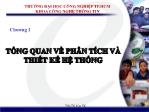 Bài giảng Phân tích và thiết kế hệ thống - Chương 1: Tổng quan - Trần Thị Kim Chi