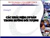 Bài giảng Phân tích và Thiết kế hệ thống hướng đối tượng - Chương 2: Các khái niệm cơ bản trong hướng đối tượng - ĐHCN TP.HCM