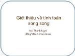 Bài giảng Tính toán song song - Chương 1: Giới thiệu về tính toán song song - Đỗ Thanh Nghị