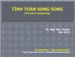 Bài giảng Tính toán song song - Chương 3: Lập trình song song - Ngô Văn Thanh