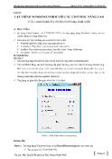 Bài tập thực hành Lập trình trên môi trường Windows - Lab 04: Lập trình Windows Form với các control nâng cao - ĐHCN TP.HCM