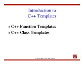 C++ Programming - Lec 02: Introduction to C++ Templates