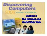 Discovering Computer - Chapter 2: The Internet and World Wide Web