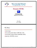 Dynamic HTML - Đỗ Thanh Nghị